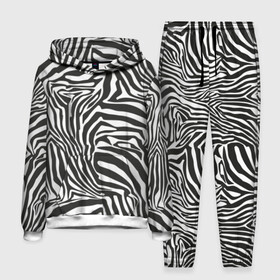 Мужской костюм 3D (с толстовкой) с принтом Полосы зебры ,  |  | Тематика изображения на принте: abstraction | african | animal | black and white | camouflage | disguise | skin | stripes | zebra | абстракция | африканская | животное | зебры | камуфляж | маскировка | полосы | черно белый