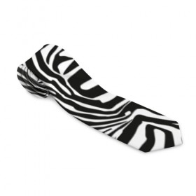 Галстук 3D с принтом Полосы зебры , 100% полиэстер | Длина 148 см; Плотность 150-180 г/м2 | abstraction | african | animal | black and white | camouflage | disguise | skin | stripes | zebra | абстракция | африканская | животное | зебры | камуфляж | маскировка | полосы | черно белый