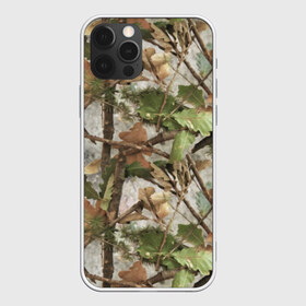 Чехол для iPhone 12 Pro Max с принтом Камуфляж , Силикон |  | Тематика изображения на принте: army | autumn | branches | camouflage | disguise | fishing | forest | green | khaki | leaves | nature | oak | photo | армия | ветки | дуб | зеленый | камуфляж | лес | листья | маскировка | осень | охота | природа | рыбалка | фото | хаки