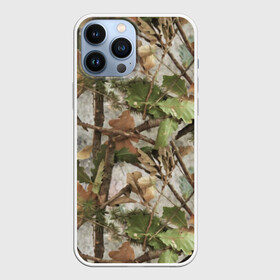 Чехол для iPhone 13 Pro Max с принтом Камуфляж ,  |  | army | autumn | branches | camouflage | disguise | fishing | forest | green | khaki | leaves | nature | oak | photo | армия | ветки | дуб | зеленый | камуфляж | лес | листья | маскировка | осень | охота | природа | рыбалка | фото | хаки