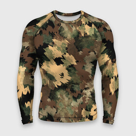 Мужской рашгард 3D с принтом Камуфляж ,  |  | abstraction | army | autumn | brown | camouflage | disguise | fishing | green | khaki | nature | spots | абстракция | армия | зеленый | камуфляж | коричневый | маскировка | осень | охота | природа | пятна | рыбалка | хаки