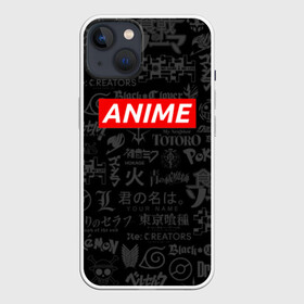 Чехол для iPhone 13 с принтом ЧЕ ПАЦАНЫ АНИМЕ ,  |  | anime heroes | gintama | high school dxd | no game no life | one piece | re:creators | satsuriku no tenshi | shokugeki no soma | sword art online | violet evergarden | аниме герои | атака на титанов | без игры жизни нет | бездомный