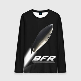 Мужской лонгслив 3D с принтом BFR (Big Falcon Rocket) , 100% полиэстер | длинные рукава, круглый вырез горловины, полуприлегающий силуэт | Тематика изображения на принте: bfr | big falcon rocket | elon musk | falcon 9 | falcon heavy | spacex | илон маск | космический корабль | космос | ракета