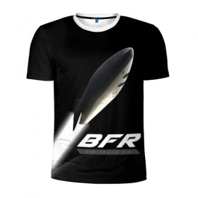 Мужская футболка 3D спортивная с принтом BFR (Big Falcon Rocket) , 100% полиэстер с улучшенными характеристиками | приталенный силуэт, круглая горловина, широкие плечи, сужается к линии бедра | Тематика изображения на принте: bfr | big falcon rocket | elon musk | falcon 9 | falcon heavy | spacex | илон маск | космический корабль | космос | ракета