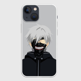 Чехол для iPhone 13 mini с принтом Kaneki Ken в маске ,  |  | ghoul | kaneki | ken | tokyo | гуль | канеки | кен | токийский