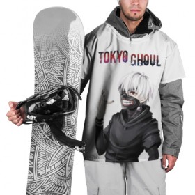 Накидка на куртку 3D с принтом Kaneki Ken , 100% полиэстер |  | ghoul | kaneki | ken | tokyo | гуль | канеки | кен | токийский