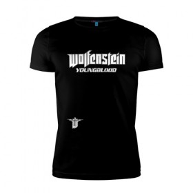 Мужская футболка премиум с принтом Wolfenstein: Youngblood , 92% хлопок, 8% лайкра | приталенный силуэт, круглый вырез ворота, длина до линии бедра, короткий рукав | 