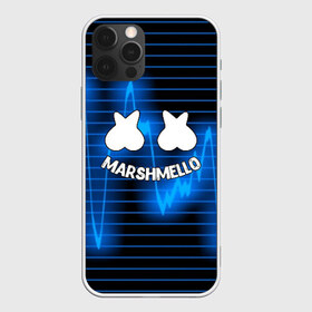 Чехол для iPhone 12 Pro Max с принтом Marshmello , Силикон |  | christopher comstock | dj | marshmello | music | диджей | клубная музыка | клубняк | крис комсток | логотип | маршмеллоу | музыка