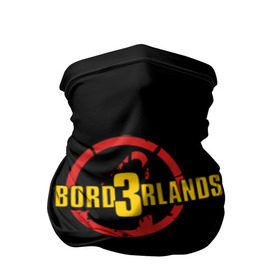 Бандана-труба 3D с принтом BORDERLANDS 3 , 100% полиэстер, ткань с особыми свойствами — Activecool | плотность 150‒180 г/м2; хорошо тянется, но сохраняет форму | 2k | apocalypsis | borderlands | borderlands 3 | fanstastic | game | logo | pandora | play | апокалипсис | бордерлендс | игра | лого | пандора | фантастика