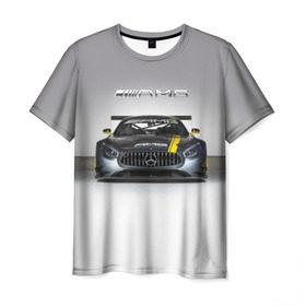 Мужская футболка 3D с принтом AMG Motorsport , 100% полиэфир | прямой крой, круглый вырез горловины, длина до линии бедер | Тематика изображения на принте: amg | car | mercedes benz | mersedes | motorsport | power | race | автомобиль | автоспорт | гонка | мерседес | мощь