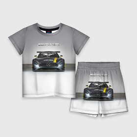 Детский костюм с шортами 3D с принтом AMG Motorsport ,  |  | amg | car | mercedes benz | mersedes | motorsport | power | race | автомобиль | автоспорт | гонка | мерседес | мощь