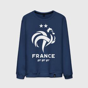 Мужской свитшот хлопок с принтом Сборная Франции , 100% хлопок |  | fff | france | les bleus | les tricolores | сборная франции | сборная франции по футболу | форма | франузская | франузская сборная | франция | французы