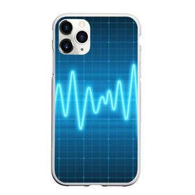 Чехол для iPhone 11 Pro Max матовый с принтом music line , Силикон |  | music | абстракция | книга | листы | музыка | музыкальный | ноты | произведение | страница | тетрадь | эквалайзер | электро