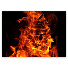 Поздравительная открытка с принтом огонь , 100% бумага | плотность бумаги 280 г/м2, матовая, на обратной стороне линовка и место для марки
 | Тематика изображения на принте: fire | flame | in fire | smoke | в огне | дым | огненный | огонь | текстуры