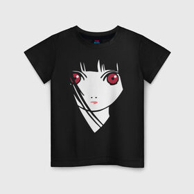 Детская футболка хлопок с принтом Anime Лицо , 100% хлопок | круглый вырез горловины, полуприлегающий силуэт, длина до линии бедер | ahegao | anime | eyes | face | senpai | аниме | анимэ | ахегао | глаза | лицо | сhan | сенпай | тян | тянка