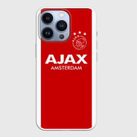 Чехол для iPhone 13 Pro с принтом Аякс ,  |  | afc ajax | ajax | amsterdamsche football club ajax | амстердамский аякс | аякс | аякс амстердам | фк аякс | форма | футбол | футбольный клуб