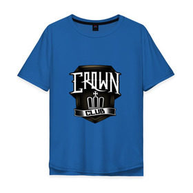 Мужская футболка хлопок Oversize с принтом Toyota Crown Club , 100% хлопок | свободный крой, круглый ворот, “спинка” длиннее передней части | toyota crown club crown