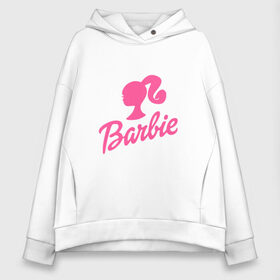 Женское худи Oversize хлопок с принтом Barbie , френч-терри — 70% хлопок, 30% полиэстер. Мягкий теплый начес внутри —100% хлопок | боковые карманы, эластичные манжеты и нижняя кромка, капюшон на магнитной кнопке | barbara | barbie | beauty | doll | girl | idol | perfect | pink | pop | toy | usa | woman | барбара | барби | девушка | игрушка | кукла | поп идол | розовый | силуэт | сша