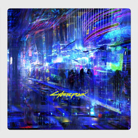 Магнитный плакат 3Х3 с принтом Cyberpunk 2077 , Полимерный материал с магнитным слоем | 9 деталей размером 9*9 см | 2077 | cd projekt red | cyberpunk | cyberpunk 2077 | game | арт | будущее | видеоигра | игра | киберпанк 2077 | киборг | киборги