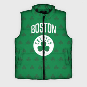 Мужской жилет утепленный 3D с принтом Boston Celtics ,  |  | boston | boston celtics | celtics | бостон | бостон селтикс