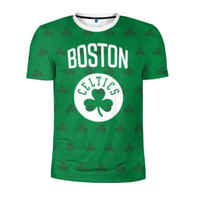 Мужская футболка 3D спортивная с принтом Boston Celtics , 100% полиэстер с улучшенными характеристиками | приталенный силуэт, круглая горловина, широкие плечи, сужается к линии бедра | boston | boston celtics | celtics | бостон | бостон селтикс