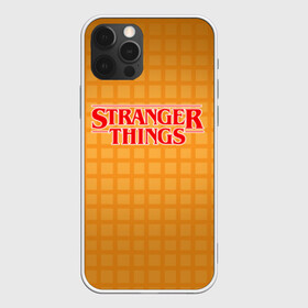 Чехол для iPhone 12 Pro с принтом STRANGER THINGS , силикон | область печати: задняя сторона чехла, без боковых панелей | Тематика изображения на принте: 011 | eggo | eleven | friends don t lie | netflix | season 3 | stranger things | демогоргон | нетфликс | одиннадцатая | очень странные дела | сезон 3 | сериалы