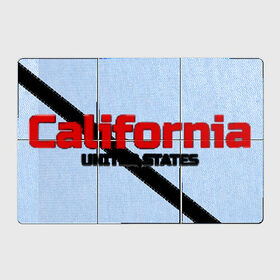 Магнитный плакат 3Х2 с принтом USA - California , Полимерный материал с магнитным слоем | 6 деталей размером 9*9 см | america | california | california city | california republic | usa | америка | калифорния | соединенные штаты | сша | штат