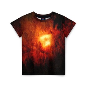Детская футболка 3D с принтом Черная дыра , 100% гипоаллергенный полиэфир | прямой крой, круглый вырез горловины, длина до линии бедер, чуть спущенное плечо, ткань немного тянется | galaxy | nebula | space | star | абстракция | вселенная | галактика | звезда | звезды | космический | планеты