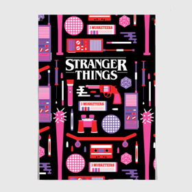 Постер с принтом STRANGER THINGS STARTER PACK , 100% бумага
 | бумага, плотность 150 мг. Матовая, но за счет высокого коэффициента гладкости имеет небольшой блеск и дает на свету блики, но в отличии от глянцевой бумаги не покрыта лаком | 11 | eleven | logo | netflix | pack | starter | stranger | things | дела | крайне | лого | логотип | одинадцать | одиннадцать | очень | пак | события | стартер | странные | стренджер