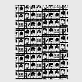 Скетчбук с принтом BTS Pop art , 100% бумага
 | 48 листов, плотность листов — 100 г/м2, плотность картонной обложки — 250 г/м2. Листы скреплены сверху удобной пружинной спиралью | Тематика изображения на принте: bangtan | boy | j hope | jimin | jin | jungkook | korea | luv | rm | suga | v | with | бтс | кей | поп