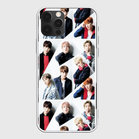 Чехол для iPhone 12 Pro Max с принтом BTS Collage , Силикон |  | bangtan | boy | j hope | jimin | jin | jungkook | korea | luv | rm | suga | v | with | бтс | кей | поп