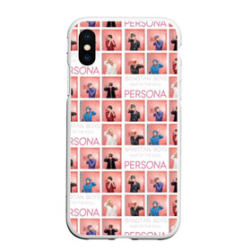 Чехол для iPhone XS Max матовый с принтом BTS Pop art , Силикон | Область печати: задняя сторона чехла, без боковых панелей | bangtan | boy | j hope | jimin | jin | jungkook | korea | luv | rm | suga | v | with | бтс | кей | поп