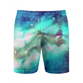 Мужские шорты 3D спортивные с принтом Звёздное небо ,  |  | galaxy | nebula | space | star | абстракция | вселенная | галактика | звезда | звезды | космический | планеты