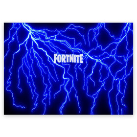 Поздравительная открытка с принтом FORTNITE , 100% бумага | плотность бумаги 280 г/м2, матовая, на обратной стороне линовка и место для марки
 | battle royale | fortnite | fortnite battle royale | futuresynth | game | outrun | retrowave | synth | synthwave | игры | ретровейв | синтвейв | фортнайт