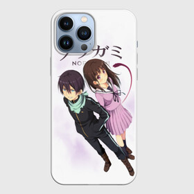 Чехол для iPhone 13 Pro Max с принтом Хиёри Ики и Ябоку. Noragami ,  |  | anime | noragami | аниме | бездомный бог | манга | норагами | хиёри ики | ято