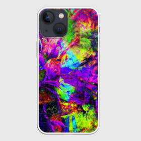 Чехол для iPhone 13 mini с принтом Буйство цвета ,  |  | Тематика изображения на принте: abstraction | watercolor | абстракция красок | акварель | брызги красок | живопись | краска | потертость красок | размытые краски | текстуры | яркие краски