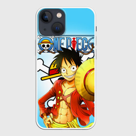 Чехол для iPhone 13 mini с принтом One Piece шляпа ,  |  | monkey d. luffy | one piece | tony tony chopper | аниме | большой куш | ван пис | ванпис | манга | манки д. луффи | пираты | пираты соломенной шляпы | тони тони чоппер