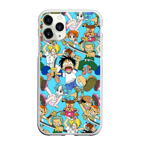 Чехол для iPhone 11 Pro Max матовый с принтом One Piece , Силикон |  | monkey d. luffy | one piece | tony tony chopper | аниме | большой куш | ван пис | ванпис | манга | манки д. луффи | пираты | пираты соломенной шляпы | тони тони чоппер