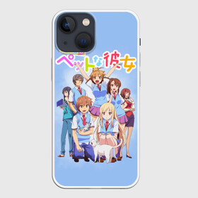 Чехол для iPhone 13 mini с принтом Кошечка из Сакурасо ,  |  | anime | anime girl | manga | sakurasou no pet na kanojo | the pet girl of sakurasou | аниме | девушки аниме | кошечка из сакурасо | манга | масиро сиина | сакура со но пэтто на канодзё