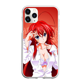 Чехол для iPhone 11 Pro Max матовый с принтом High School DxD Риас , Силикон |  | high school dxd | highschool dxd | rias gremory | аниме | демоны старшей школы | манга | ранобэ | риас | риас гремори | старшая школа dxd | старшая школа демоны против падших | хай сукуру dxd