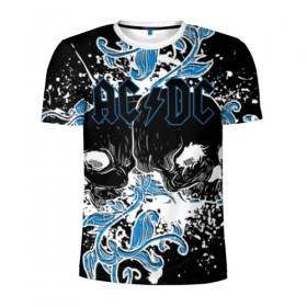 Мужская футболка 3D спортивная с принтом AC/DC , 100% полиэстер с улучшенными характеристиками | приталенный силуэт, круглая горловина, широкие плечи, сужается к линии бедра | ac dc | acdc | back in black | columbia | epic | force | guitar | pop | rock | vevo | ангус | блюз | рок | хард | янг