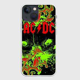 Чехол для iPhone 13 mini с принтом AC DC ,  |  | ac dc | acdc | back in black | columbia | epic | force | guitar | pop | rock | vevo | ангус | блюз | рок | хард | янг