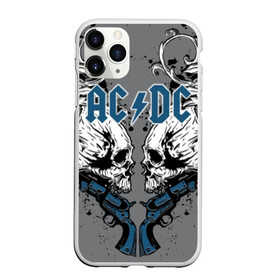 Чехол для iPhone 11 Pro матовый с принтом AC DC , Силикон |  | ac dc | acdc | back in black | columbia | epic | force | guitar | pop | rock | vevo | ангус | блюз | рок | хард | янг