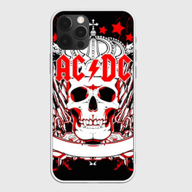 Чехол для iPhone 12 Pro Max с принтом AC DC , Силикон |  | ac dc | acdc | back in black | columbia | epic | force | guitar | pop | rock | vevo | ангус | блюз | рок | хард | янг