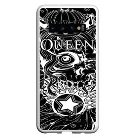 Чехол для Samsung Galaxy S10 с принтом Queen , Силикон | Область печати: задняя сторона чехла, без боковых панелей | bohemian | brian | freddie | john | mercury | must go on | queen | rhapsody | roger | taylor | the miracle | the show | роджер тейлор | фредди меркьюри