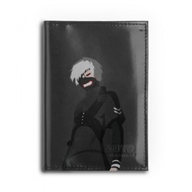 Обложка для автодокументов с принтом Kaneki Ken , натуральная кожа |  размер 19,9*13 см; внутри 4 больших “конверта” для документов и один маленький отдел — туда идеально встанут права | Тематика изображения на принте: anteiku | ghoul | kaneki | ken | tokyo | антейку | гуль | канеки | кен | токийский