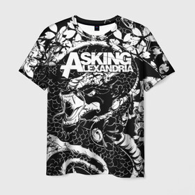 Мужская футболка 3D с принтом Asking Alexandria , 100% полиэфир | прямой крой, круглый вырез горловины, длина до линии бедер | aa | ben bruce | death | destiny | from | metal | rock | sumerian | to | йорк | метал | рок | хард | хеви | электроникор