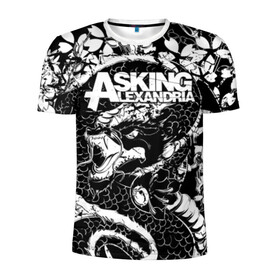 Мужская футболка 3D спортивная с принтом Asking Alexandria , 100% полиэстер с улучшенными характеристиками | приталенный силуэт, круглая горловина, широкие плечи, сужается к линии бедра | aa | ben bruce | death | destiny | from | metal | rock | sumerian | to | йорк | метал | рок | хард | хеви | электроникор