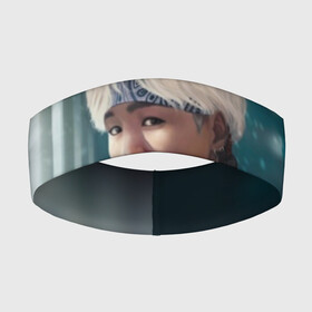 Повязка на голову 3D с принтом Suga ,  |  | bts | jimin | jin | jungkook | k pop | kim taehyung | korean | suga | бтс | джонгук | ким сокчин | ким тэ хён | корейский поп | корея | мин юнги | пак | суга | чимин | чон