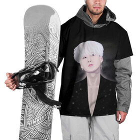 Накидка на куртку 3D с принтом SUGA , 100% полиэстер |  | bts | jimin | jin | jungkook | k pop | kim taehyung | korean | suga | бтс | джонгук | ким сокчин | ким тэ хён | корейский поп | корея | мин юнги | пак | суга | чимин | чон